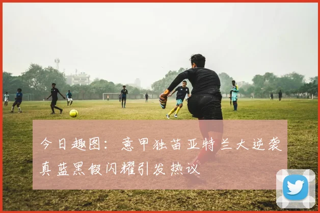 今日趣图：意甲独苗亚特兰大逆袭真蓝黑假闪耀引发热议